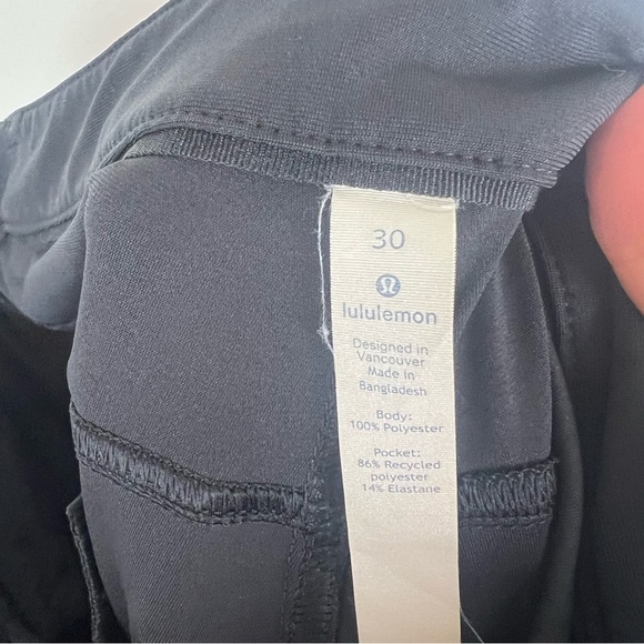 Lululemon ABC Pant Classic *Warpstreme 30" Black Size 30 - Picture 7 of 7
